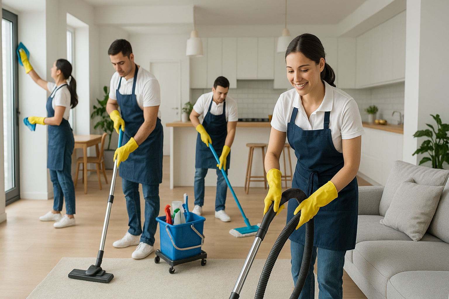 Dịch vụ dọn vệ sinh sau xây dựng chuyên nghiệp tại Biên Hòa