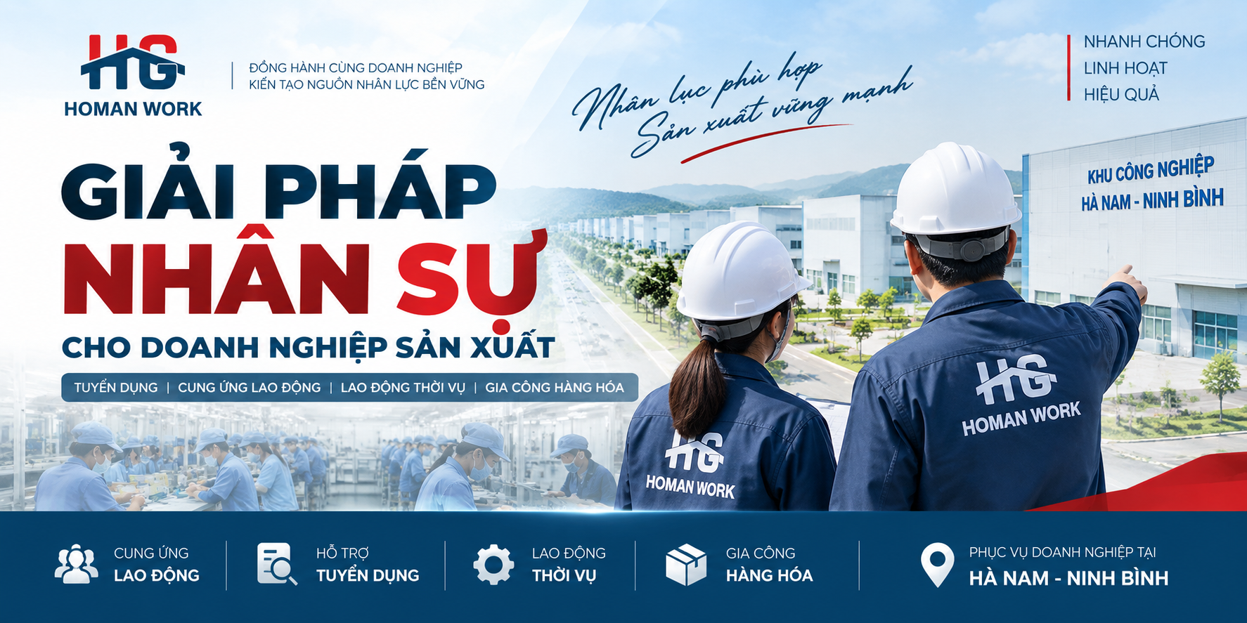 Cần Tuyển Gấp Số Lượng Lớn Công Nhân Khi Tăng Đơn Hàng? Doanh Nghiệp Nên Làm Gì | HOMAN GROUP