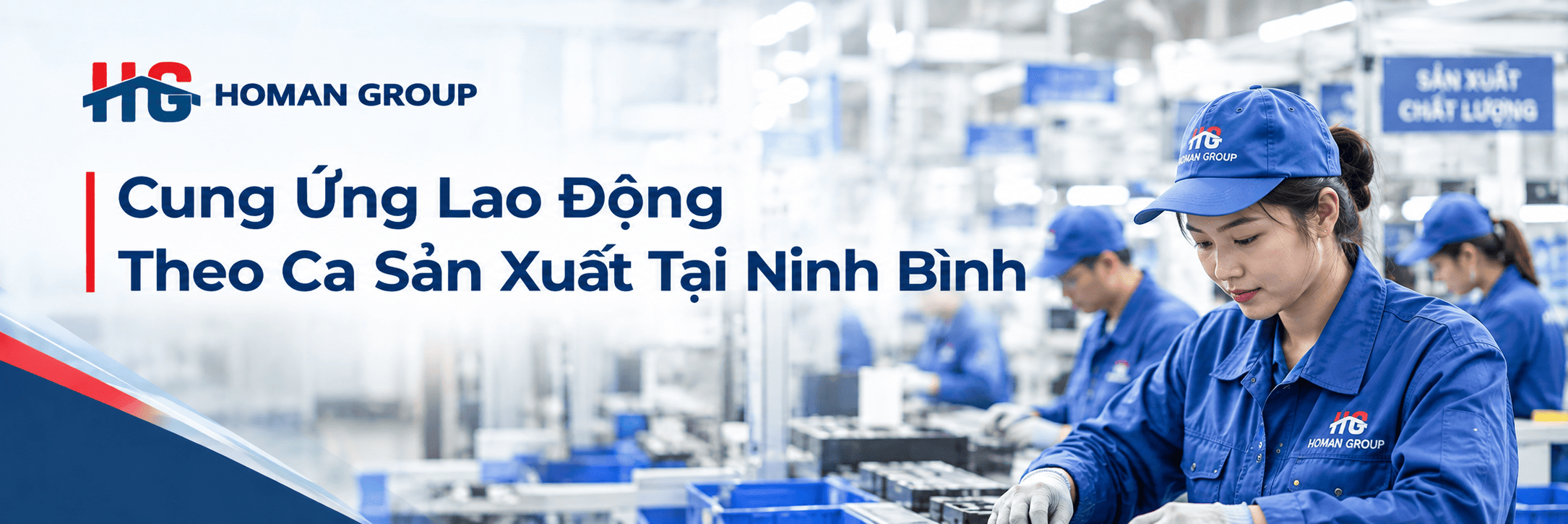Cung ứng lao động theo ca sản xuất tại Ninh Bình